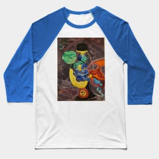 Trippy Peace Pisces Baseball T-Shirt